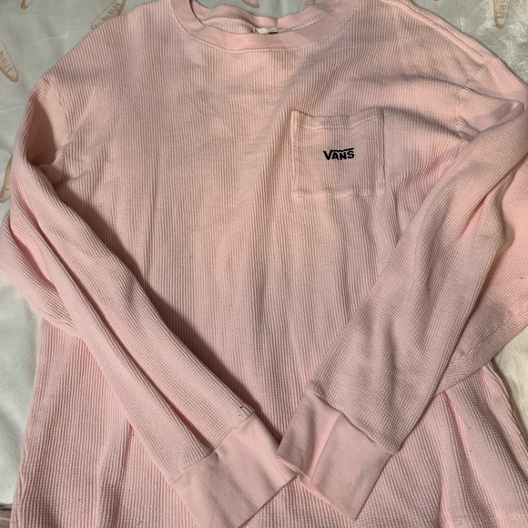 Tops - Vans Pink Long Sleeve